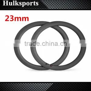 Chinses Carbon Road Bicycle Rims 700C 23mm Width Carbon Road Bike 60mm Clincher Carbon Rims thumbnail-1