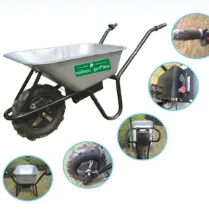 E Barrow Electric Wheelbarrow 85 Liter 250 W Battery Power thumbnail-2