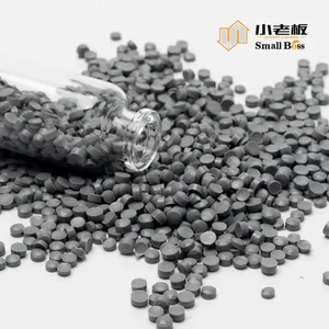 Customized Grey Hard PVC Compound Granules for Injection Molding thumbnail-1