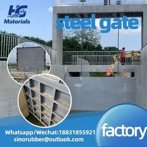 Supply PGM Series Medium and Large Steel Gates, 5m x 9m Hydroelectric Station Curved Arch Steel Gates thumbnail-1