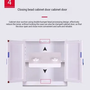 Polypropylene Chemical Cabinet / Lab Cupboard HN-PP700: Modular Flexible Dividers for Smart Chemical Organization thumbnail-4