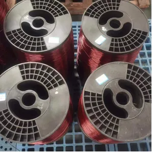 Aluminium Magnet Wire 16AWG 14AWG High Heat 220C Enameled Aluminium Winding Wire NEMA MW1000 thumbnail-3