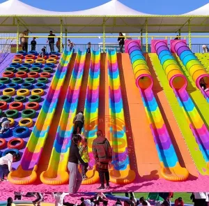 Amusement Park Ride Slide World Rianbow Slide thumbnail-2