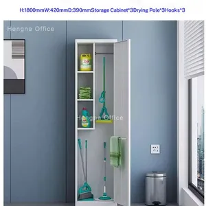 Durable Steel Cleaning Storage Cabinets for Hospitals | Waterproof, Easy to Clean | ODM/OEM thumbnail-3