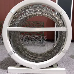 Razor Barbed Wire for Prison and High-Security Facilities - 60cm Blade Spacing thumbnail-3