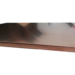Non-Sparking ASTM C17200 Bronze Beryllium Copper Alloy Plates Sheets for Mechanical Parts thumbnail-2