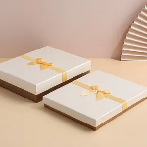 Square Rigid Kraft Box With Lid Handle thumbnail-5