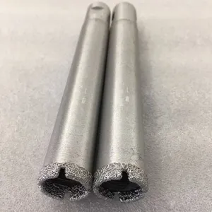 Brazed Diamond Hole Drill, Hollow Core Drill for Opening and Taking Materials, Drill Bit for Opening Holes in Tiles, Stones and Marbles thumbnail-3