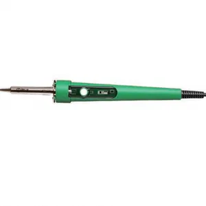 External Heat Adjustable Temperature Soldering Iron,60W Green Handheld Thermostat Welding Iron thumbnail-1
