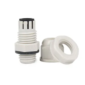 White Nylon Cable Gland With Metric Thread (M8, M10, M12, M16, M50) thumbnail-3