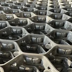SS310 25mm Tiefe Edelstahl Draht Sechseckiges Drahtgeflecht Schweißtechnik Innenbügelverschluss Nietung für Stahlwerke thumbnail-1