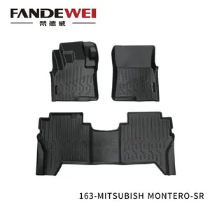 Use for MITSUBISHI Pajero MONTERO 3D Car Floor Mat Luxury Carpet Easy to Clean Anti-slip Makers Custom All Weather Zero Formaldehyde Waterproof thumbnail-3