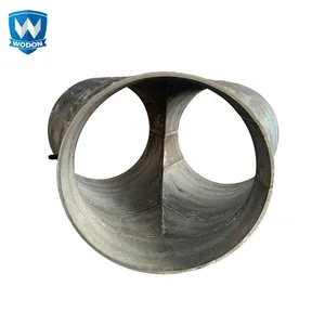 Smooth Finished Chromium Carbide Overlay Plate Anti‑Material Buildup Abrasion Resistant Mining Cement Liner thumbnail-2