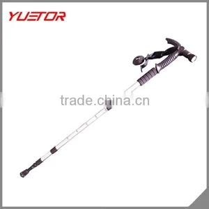 4-section Inner Lock With Anti Shock Walking Stick Trekking Pole With LED Light thumbnail-1