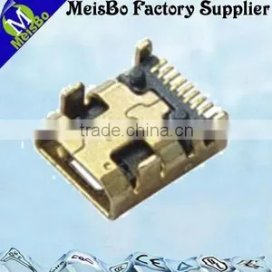 CE 8 Pin Micro Usb Male Pcb Connector thumbnail-1
