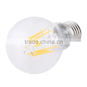 Hot LED Lighting Supplier Shenzhen Manufacturer 120lm/w 4w 6w 8w E27 Filament Led Bulb thumbnail-1