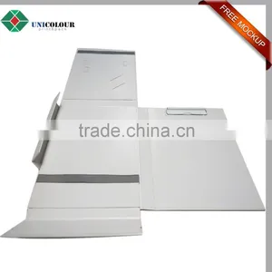 Wholesale Protable Hardcover a4 Cardboard Foldable File Folder thumbnail-1
