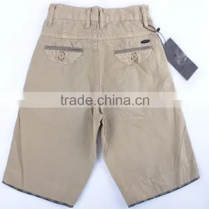 Men Cheap 100%cotton Stocklot Apparel Washed Shorts thumbnail-2