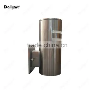 Modern Brushed Nickel Finish Waterproof Outdoor Wall Lamp thumbnail-4