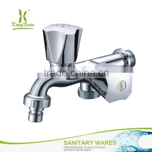 Factory High Performance Abs Plastic Two Hole Water Tap thumbnail-6