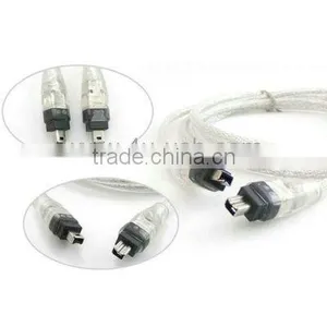 3M Transparent 4pin to 4pin 1394 Cable thumbnail-2