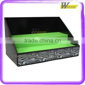 Colorful Printed Two Tiers Cardboard Counter Top Display thumbnail-1