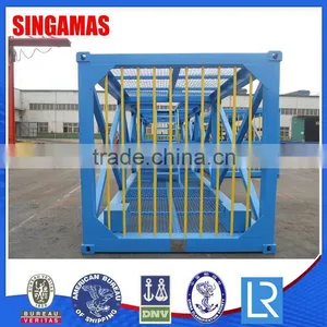20ft Flat Rack Container Shipping Machinery thumbnail-5