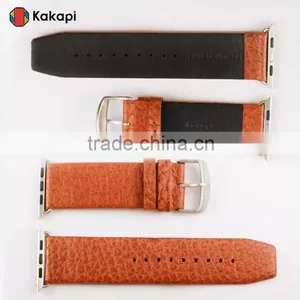 38mm Genuine Leather Strap Wrist Band Replacement Metal Clasp for Apple Watch All Models 38mm MT-3913 thumbnail-3
