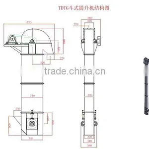 Carbon Steel Bucket Elevator for Bulk Material thumbnail-5