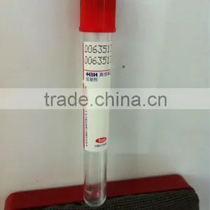 Red Vacuum Blood Collection Tubes With Clot Activator thumbnail-1