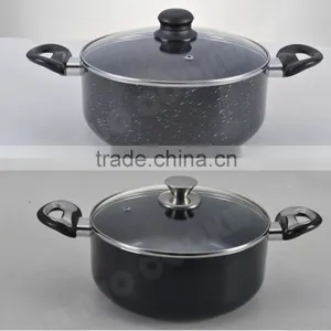2016 Aluminium Best Sale New Design Non Stick Casserole High Quality Casserole Sauce Pot Set thumbnail-1