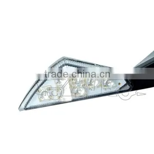 BJ-SL-029 Universal Black Warning Lights for Motorcycle thumbnail-4