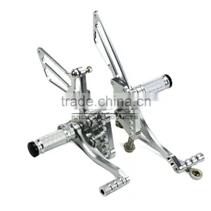 ARS-K5 Special Design CNC Adjustable Front Rider Footrests Motorcycle for Suzuki GSXR 1000 05-06 thumbnail-2