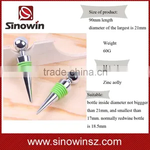 Bottle Stopper Stainless Simply Press the Stopper Into the Bottle thumbnail-1