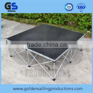 Smart Stage, Portable Stage Deck /platform With Guard Rail thumbnail-3