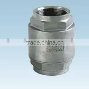 PN16 2-PC CF8M/CF8 Spring Vertical Check Valve C101 thumbnail-1