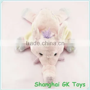 ASTM/EN71 Standards Bell Inside Plush Pink Baby Elephant Toy thumbnail-1