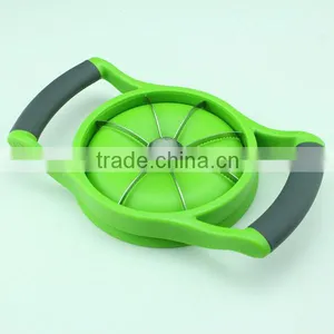 Kitchen Helper Rubber Handle Stainless Steel Fruit Cutter thumbnail-3