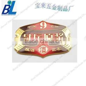 Top Quality Metal Wine Logo With Printing thumbnail-1
