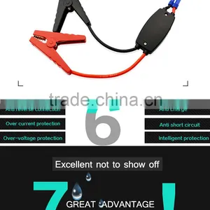 Car Emergency Battery Wireless Charger 13600mAh Mini Jump Starter 12v Car Jump Starter Power Bank for Car Jump Start thumbnail-3
