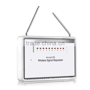 Wireless Signal Repeater Transmitter Enhance Sensors Signal 433MHz Extender For PSTN Gsm Home Security Burglar Alarm System thumbnail-1