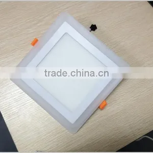Wholesale 3 Years Tow Color Embedded Panel Light 3w 6w 12w 18w thumbnail-2