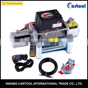 12v Electric Capstan Winches/DC 12V Heavy Duty Electric Winch 12000lbs/winch thumbnail-1