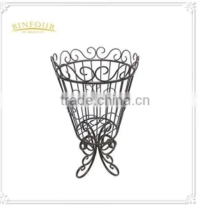 Indoor Antique Wrought Iron Household Sundries Home Deco Umbrella Stand thumbnail-1