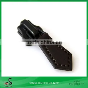 Sinicline Hot Selling Leather Zipper Puller for Garment and Bag Quality Choice thumbnail-1