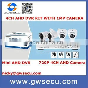 Gwsecu Security CCTV 720P 4CH AHD Day Night IR Camera Kit High Definition Video Surveillance AHD DVR CCTV System thumbnail-1