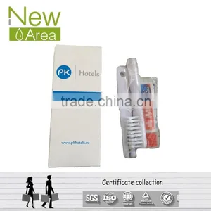Newarea Gold Toothbrush Hotel Amenities PET Same Price as PVC thumbnail-1