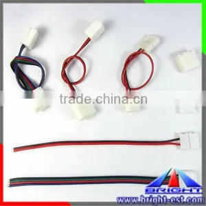 Solderless LED Light Connectors for Strips,8mm/10mm/12mm LED Connector,5050/3528 LED Strip Connectors for RGB and Single Color thumbnail-1