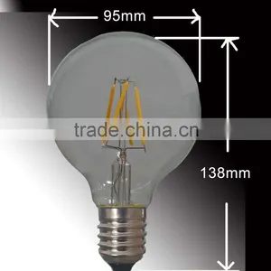 3 Years Warranty High Quality Dimmable 50000 Hours 12/10/8/6/4/2W /E14 E27 E12 E26 B22/ A19 A60 G45 C35 T25 CE LED Filament Bulb thumbnail-5
