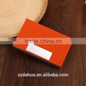 Gift and Promotional l Leather and Mental Business Card Holder With Good Quality and Best Price thumbnail-1